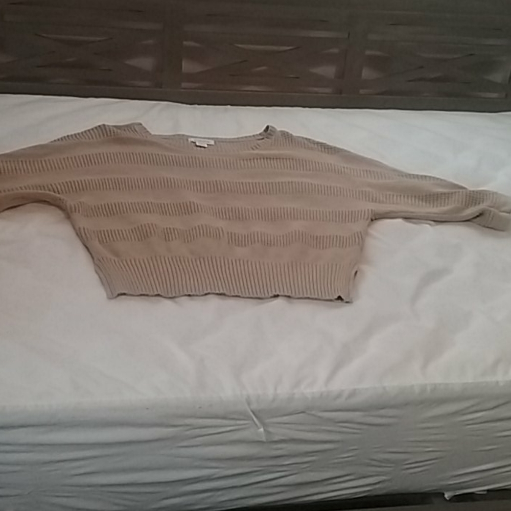 Tan sweater